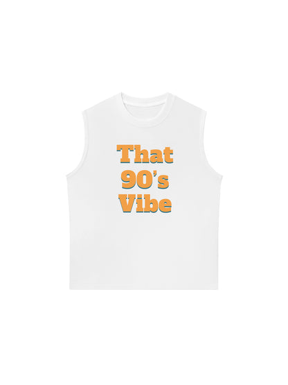 Áo Ba Lỗ Relaxed Fit That 90_s Vibes