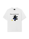 Áo Thun Relaxed Fit Animal Mood Keep Moving Forward