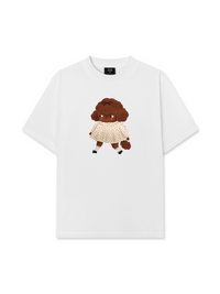 Áo Thun Relaxed Fit Brown Puppy