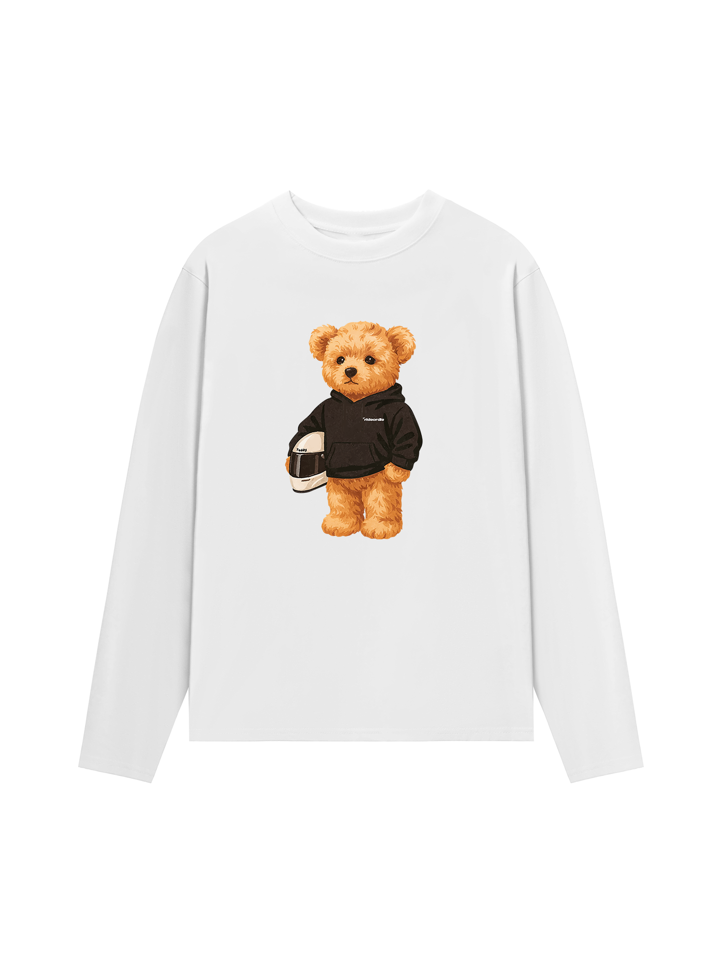 Áo Thun Dài Tay Teddy Ride Or Die