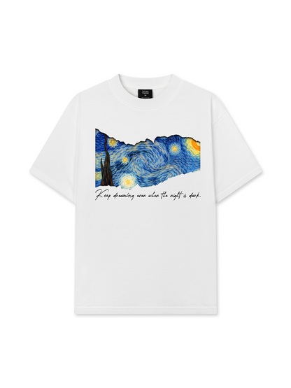 Áo Thun Relaxed Fit Masterpiece Starry Night Dreaming