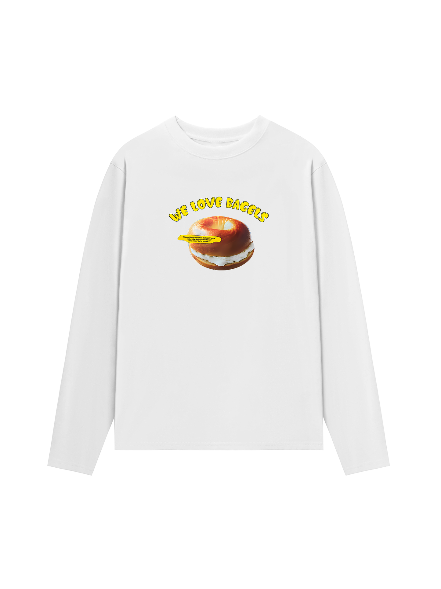 Áo Thun Dài Tay Sweet Pastry We Love Baggles