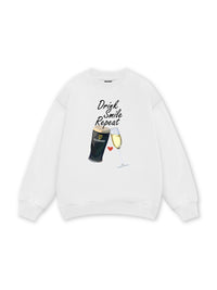 Drink, Smlie, Repeat Sweater