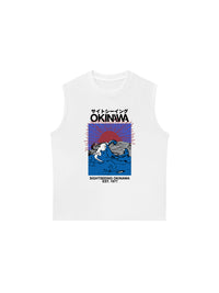 Áo Ba Lỗ Relaxed Fit Great Wave Okinawa