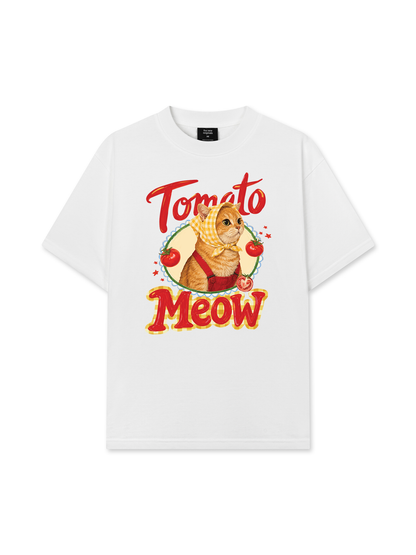 Áo Thun Relaxed Fit Tomato Meow