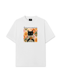 Áo Thun Relaxed Fit Autumn Vibes A Cat