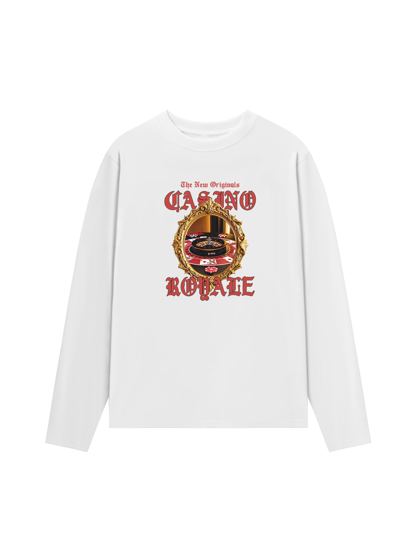 Áo Thun Dài Tay Lucky Casino Royale