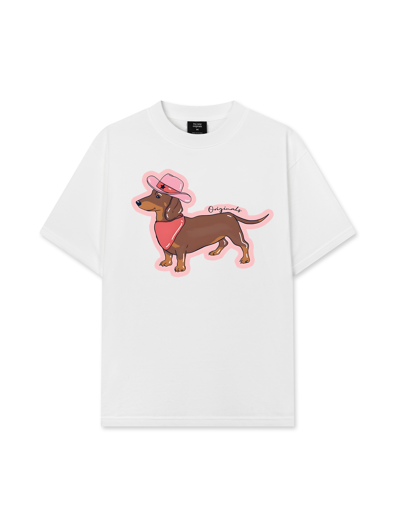 Áo Thun Relaxed Fit Howdy Dachshund