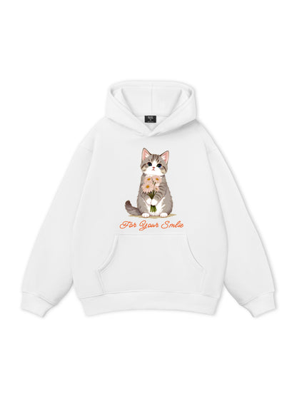 Blooming Kitty Hoodie