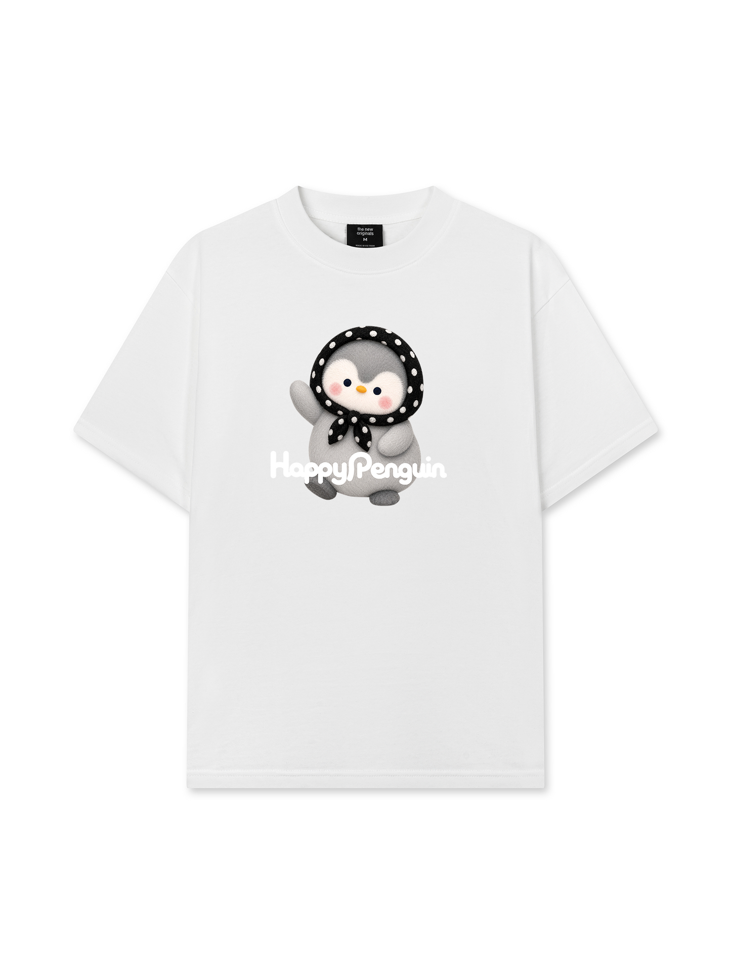 Áo Thun Relaxed Fit Happy Penguin