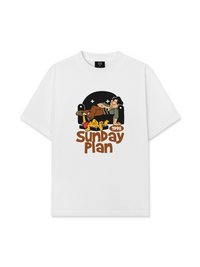 Áo Thun Relaxed Fit Weekend Sunday Plan