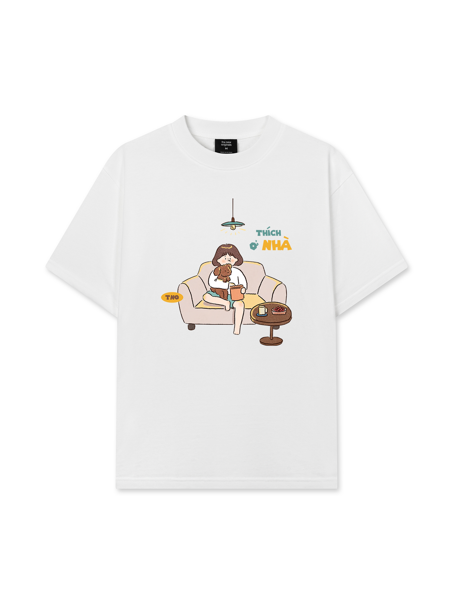 Áo Thun Relaxed Fit Thích Ở Nhà 2