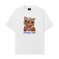 Áo Thun Relaxed Fit Crazy Cat