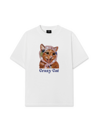 Áo Thun Relaxed Fit Crazy Cat