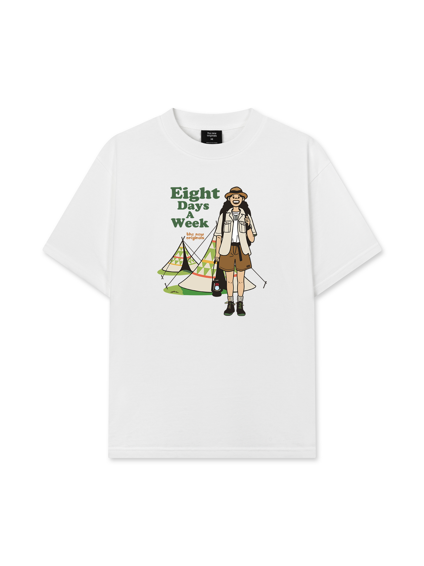 Áo Thun Relaxed Fit Eight Days A Week Girl