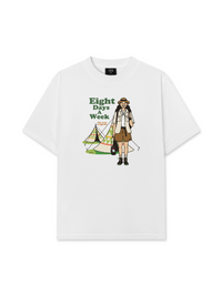 Áo Thun Relaxed Fit Eight Days A Week Girl