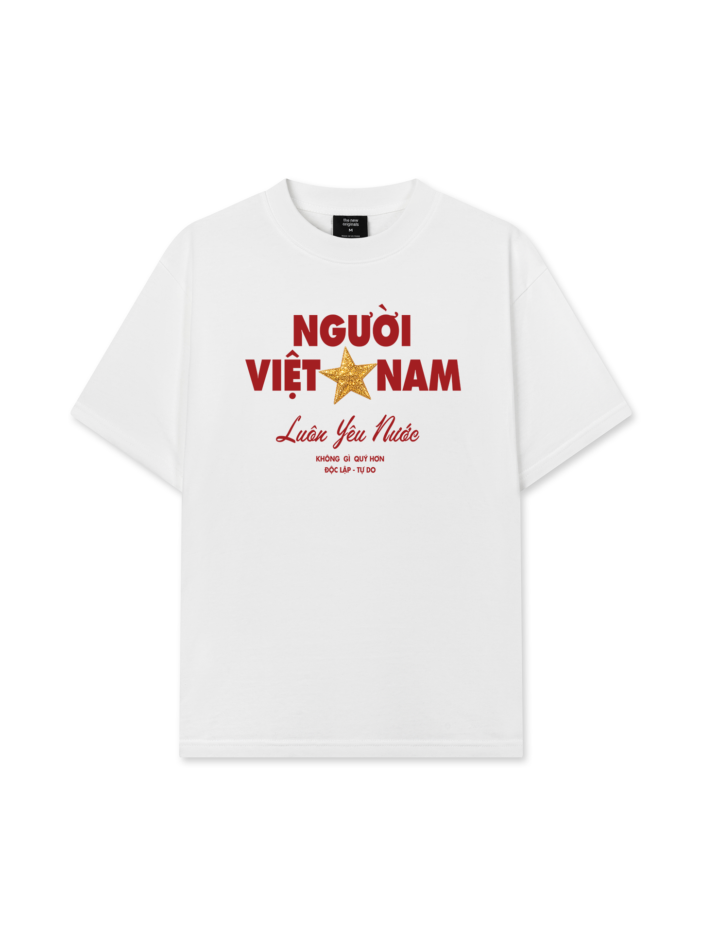 Áo Thun Relaxed Fit Người Việt Nam - Luôn Yêu Nước
