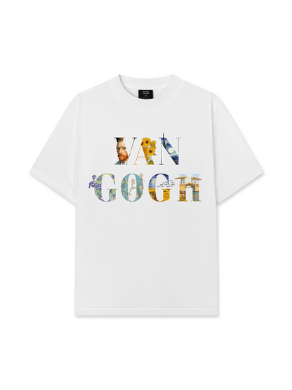 Áo Thun Relaxed Fit Masterpiece Van Gogh Typography
