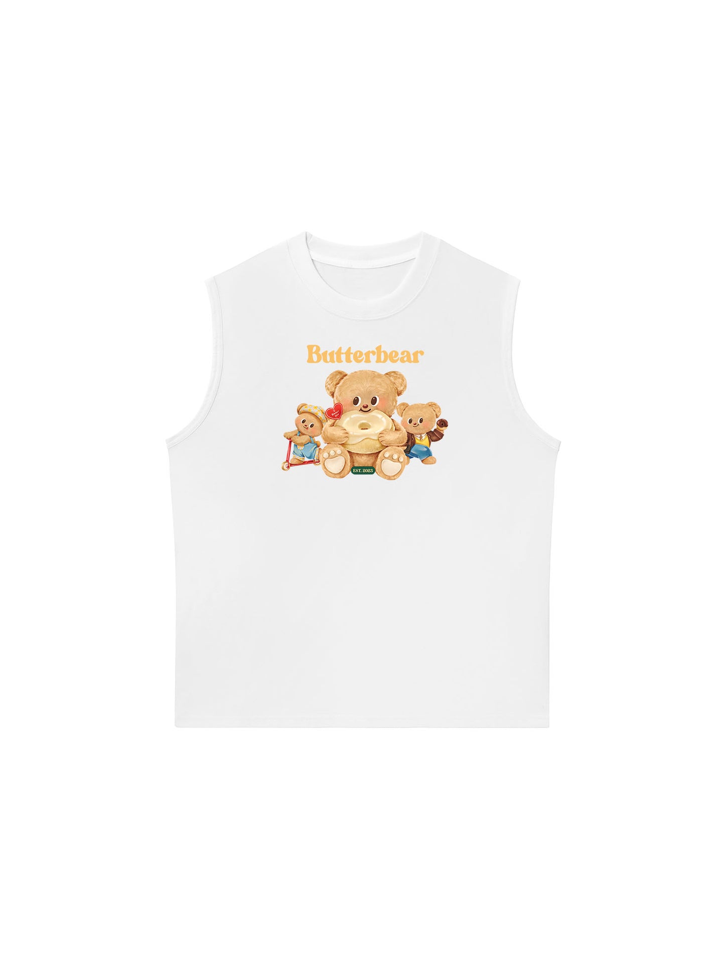 Áo Ba Lỗ Relaxed Fit Butterbear