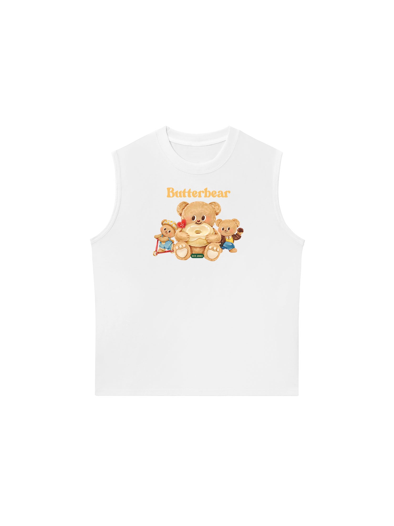 Áo Ba Lỗ Relaxed Fit Butterbear