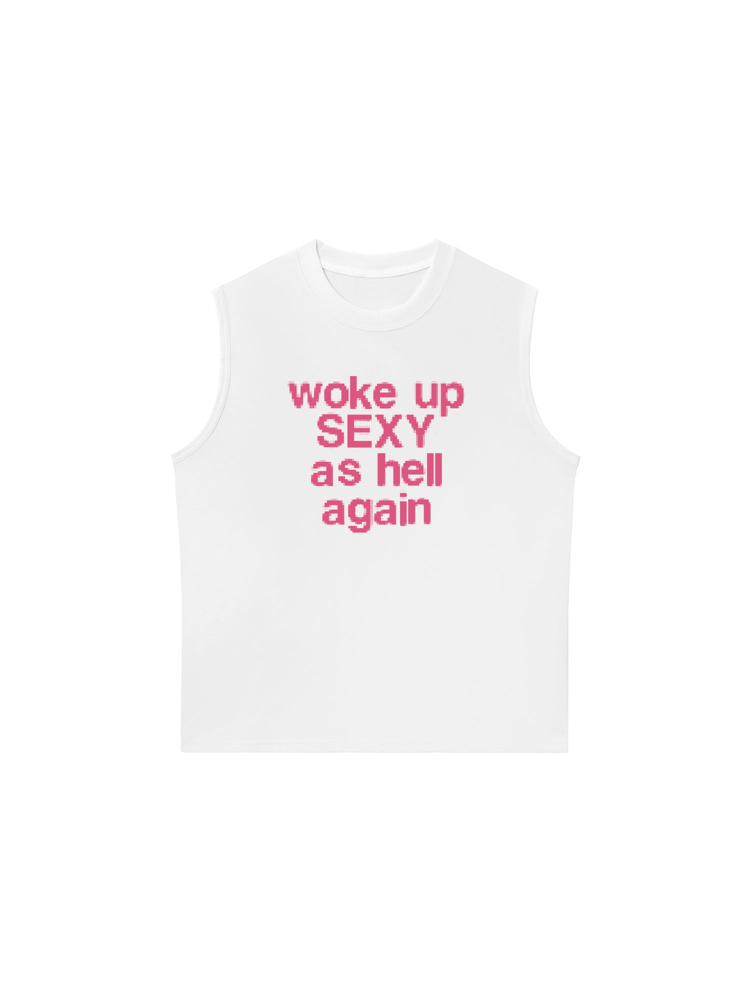 Áo Ba Lỗ Relaxed Fit Life Vibe Woke Up