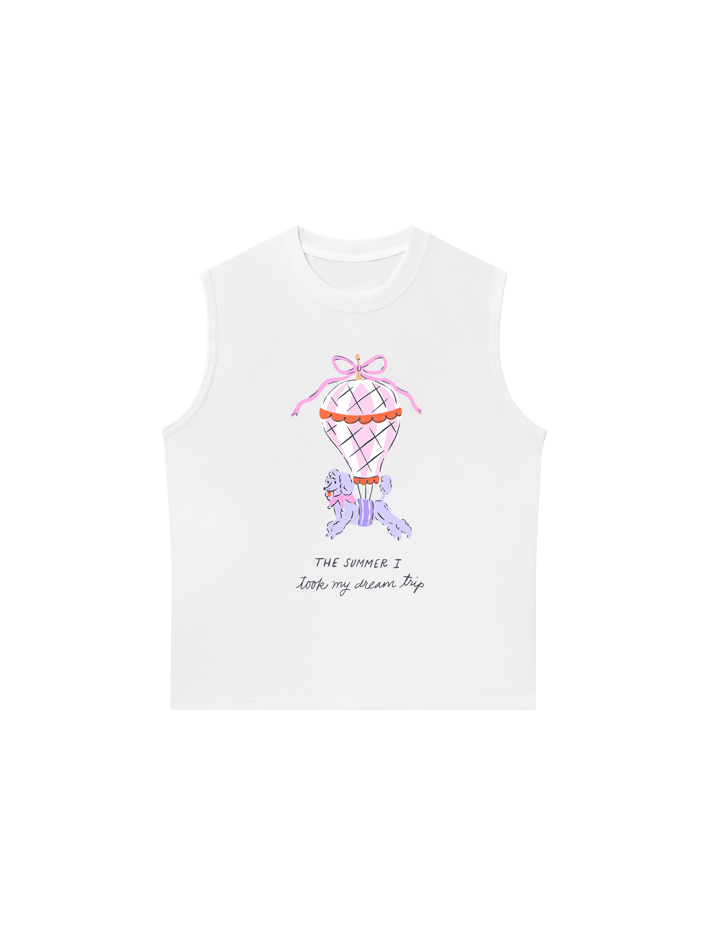 Áo Ba Lỗ Relaxed Fit My Dream Trip