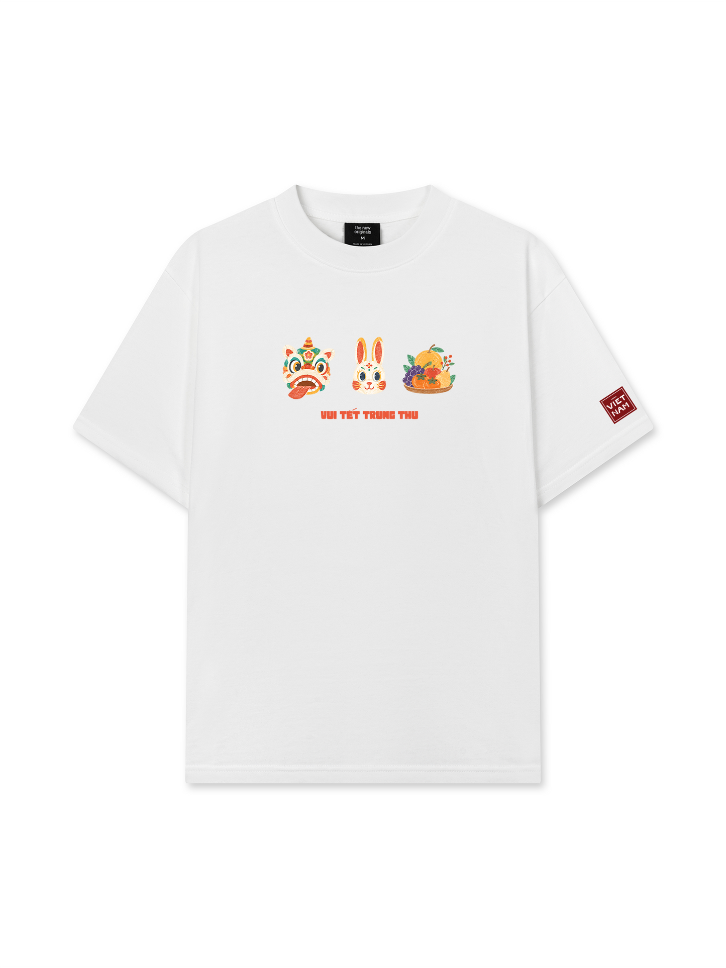 Áo Thun Relaxed Fit Vui Tết Trung Thu