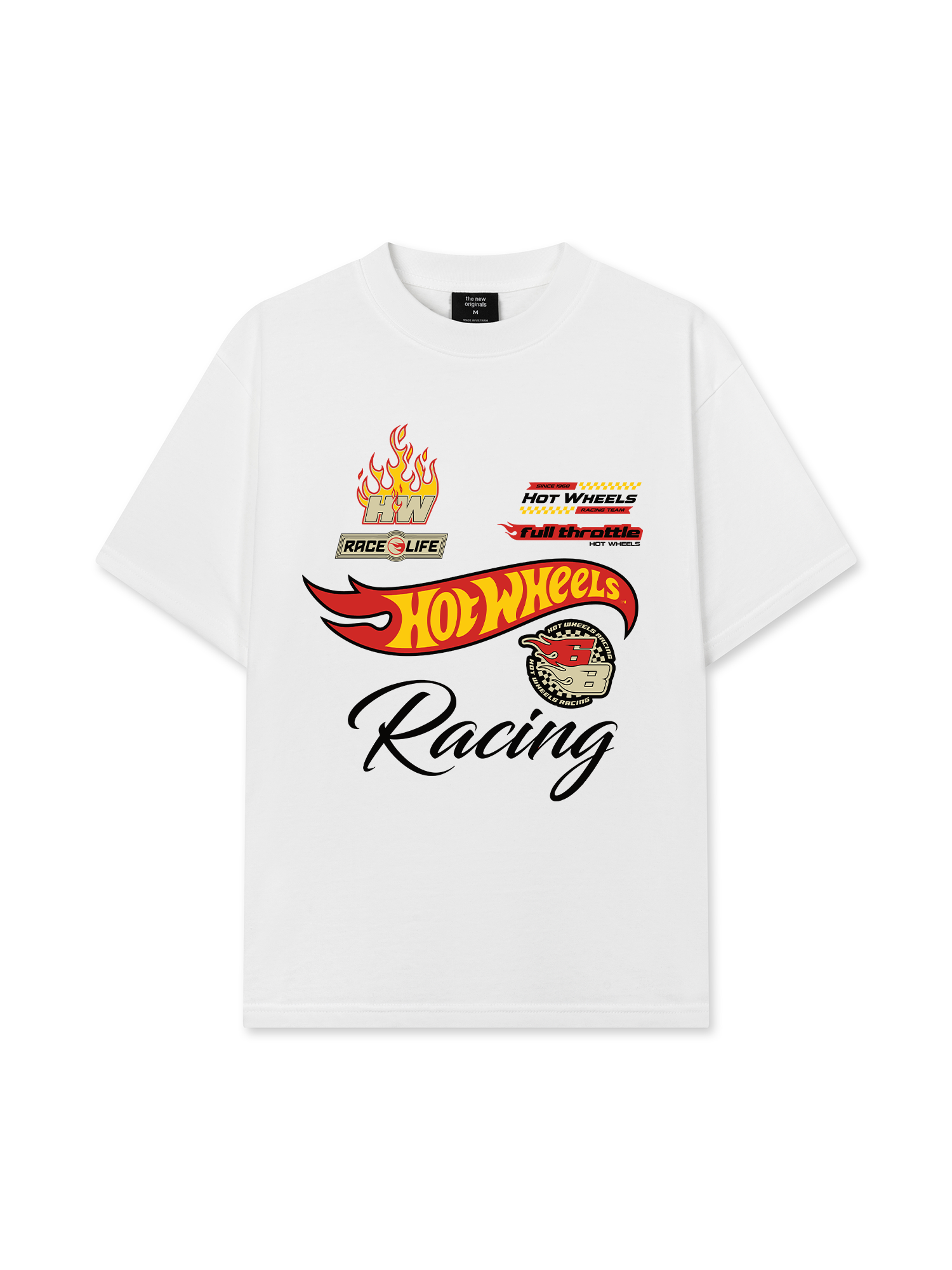 Áo Thun Relaxed Fit Race Life