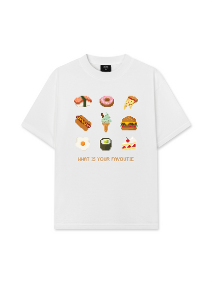 Áo Thun Relaxed Fit Pixel Universe What Is Your Favourite