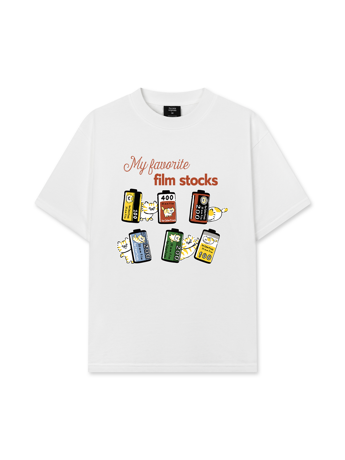 Áo Thun Relaxed Fit My Favorite Film Stocks