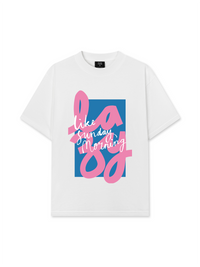 Áo Thun Relaxed Fit Lazy Like Sunday Morning