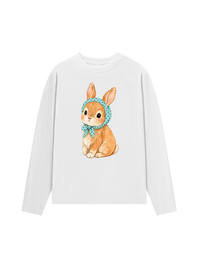 Áo Thun Dài Tay  Blue Tiffany Dotty Bunny