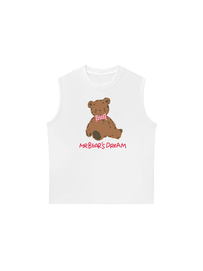 Áo Ba Lỗ Relaxed Fit Mr Bear_s Dream