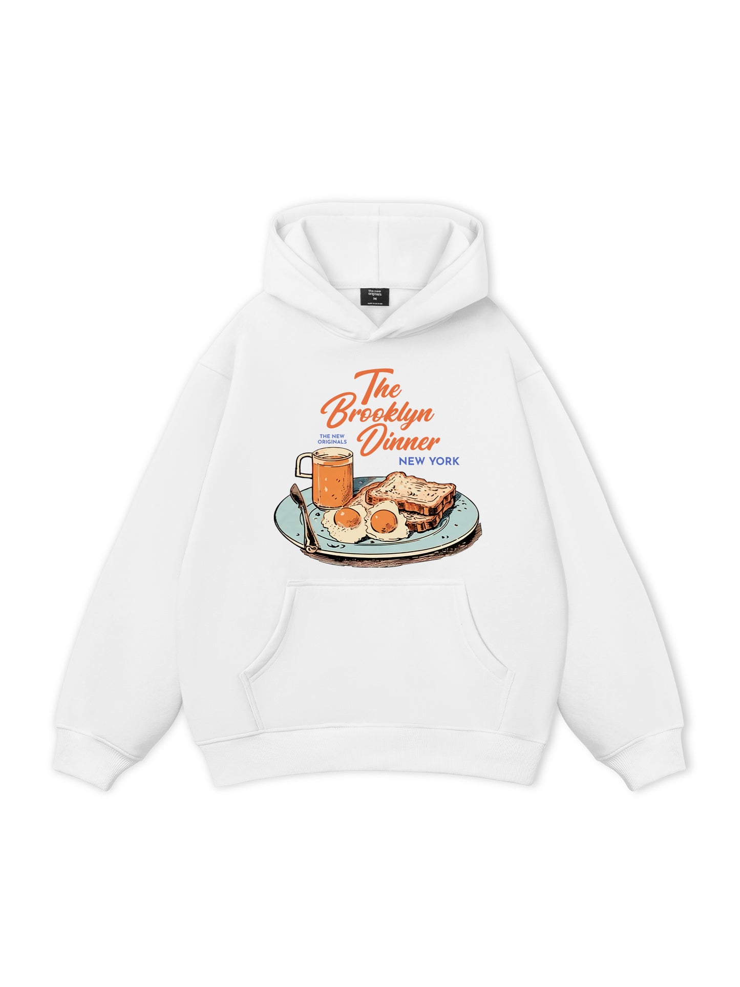 Brooklyn Diner Vintage Hoodie