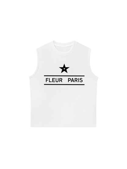 Áo Ba Lỗ Relaxed Fit FLEUR PARIS