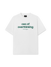 Áo Thun Relaxed Fit Ceo of Overthinking