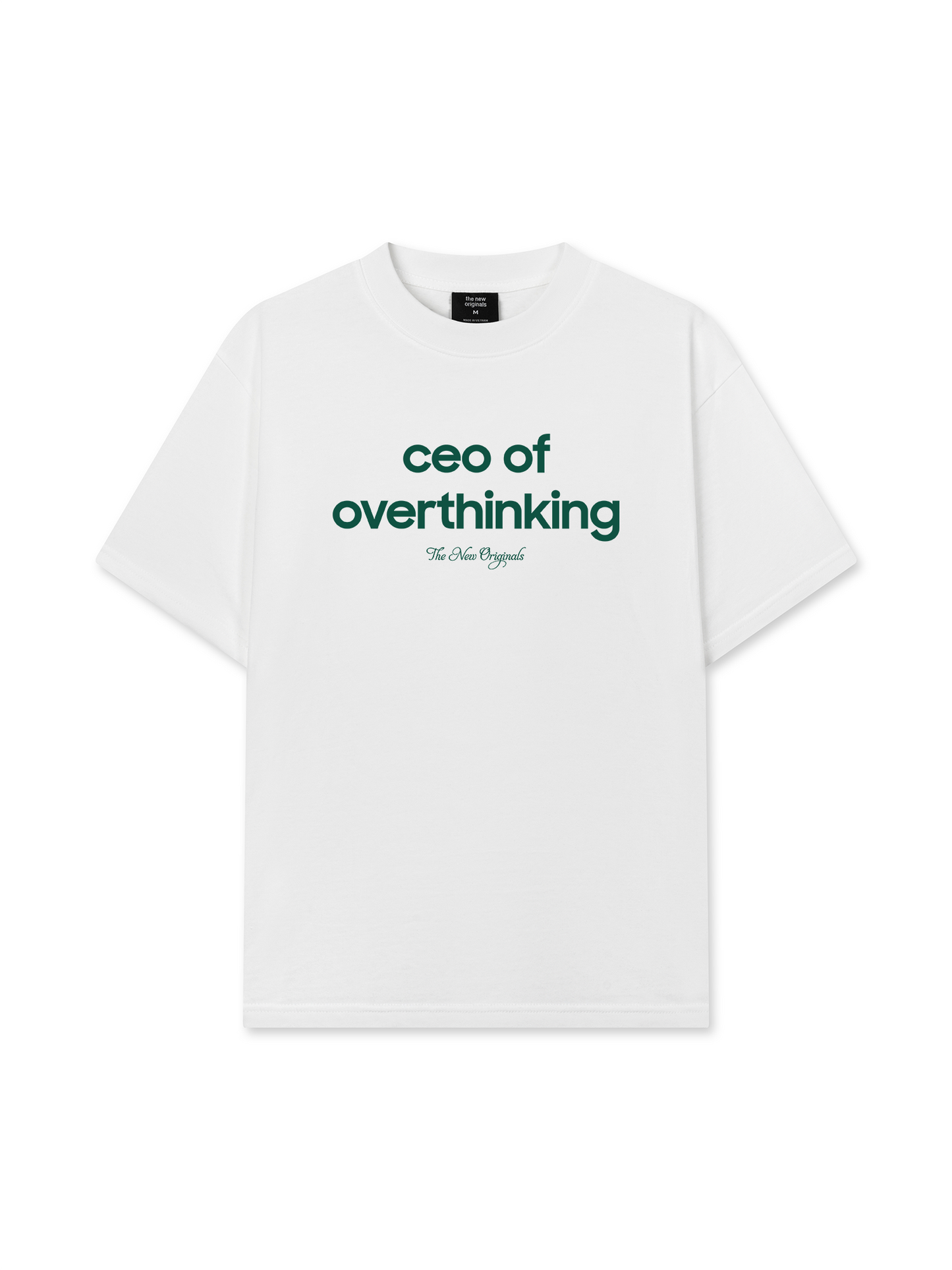 Áo Thun Relaxed Fit Ceo of Overthinking