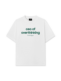 Áo Thun Relaxed Fit Ceo of Overthinking