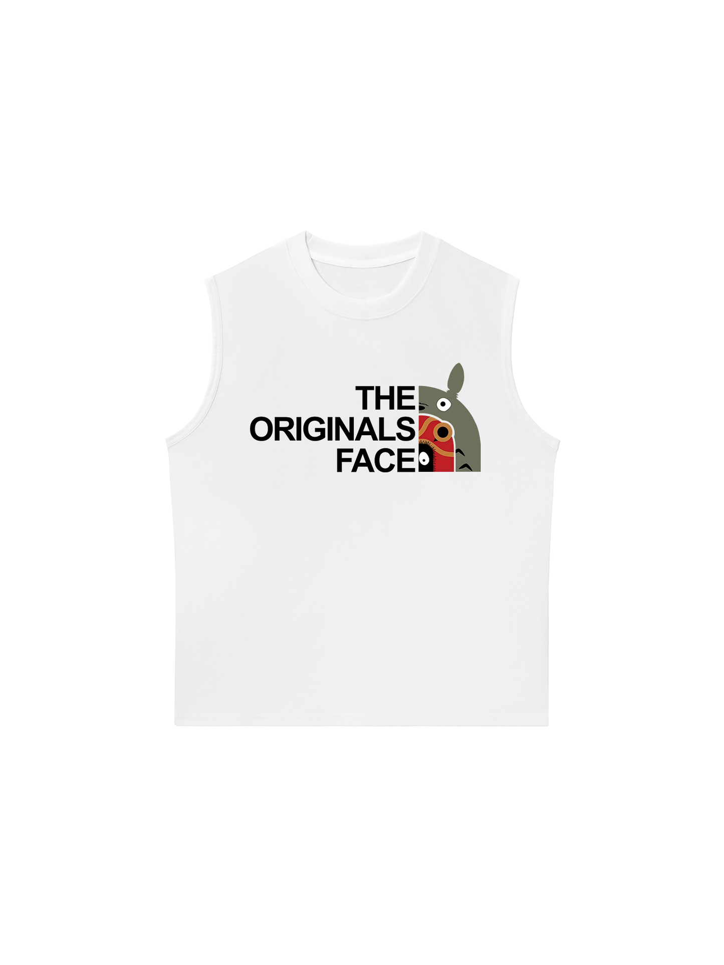Áo Ba Lỗ Relaxed Fit Japan Spirit The Originals Face