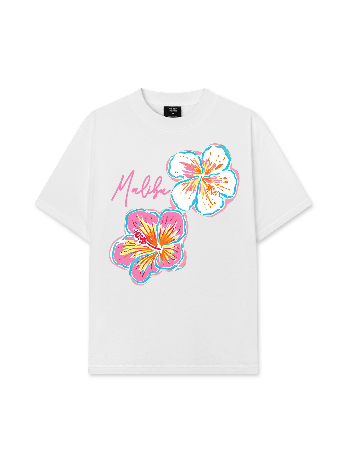 Áo Thun Relaxed Fit Summer Vibes Malibu Floral