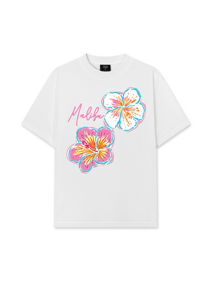 Áo Thun Relaxed Fit Summer Vibes Malibu Floral