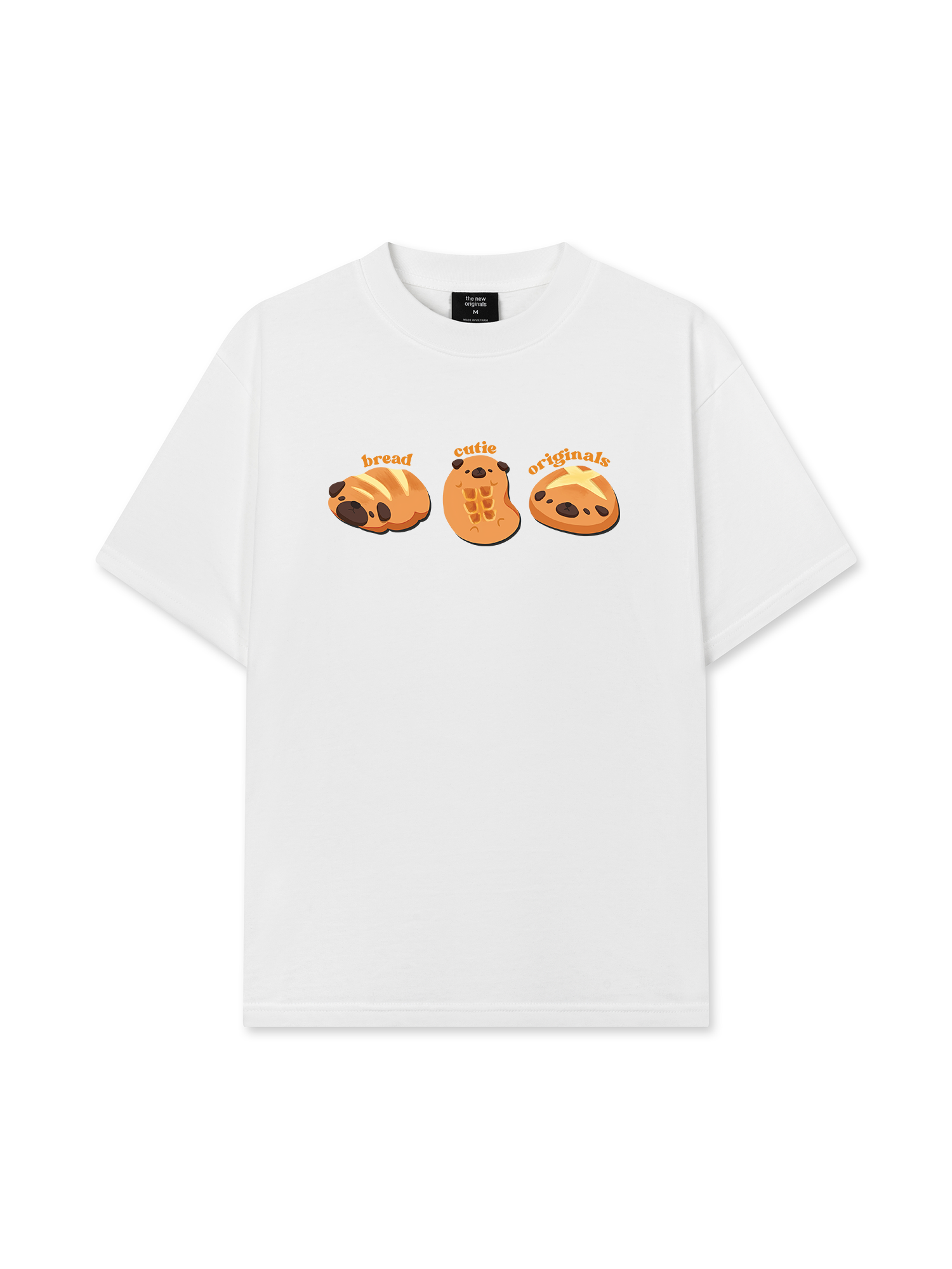 Áo Thun Relaxed Fit Sweet Pastry Cutie Bread