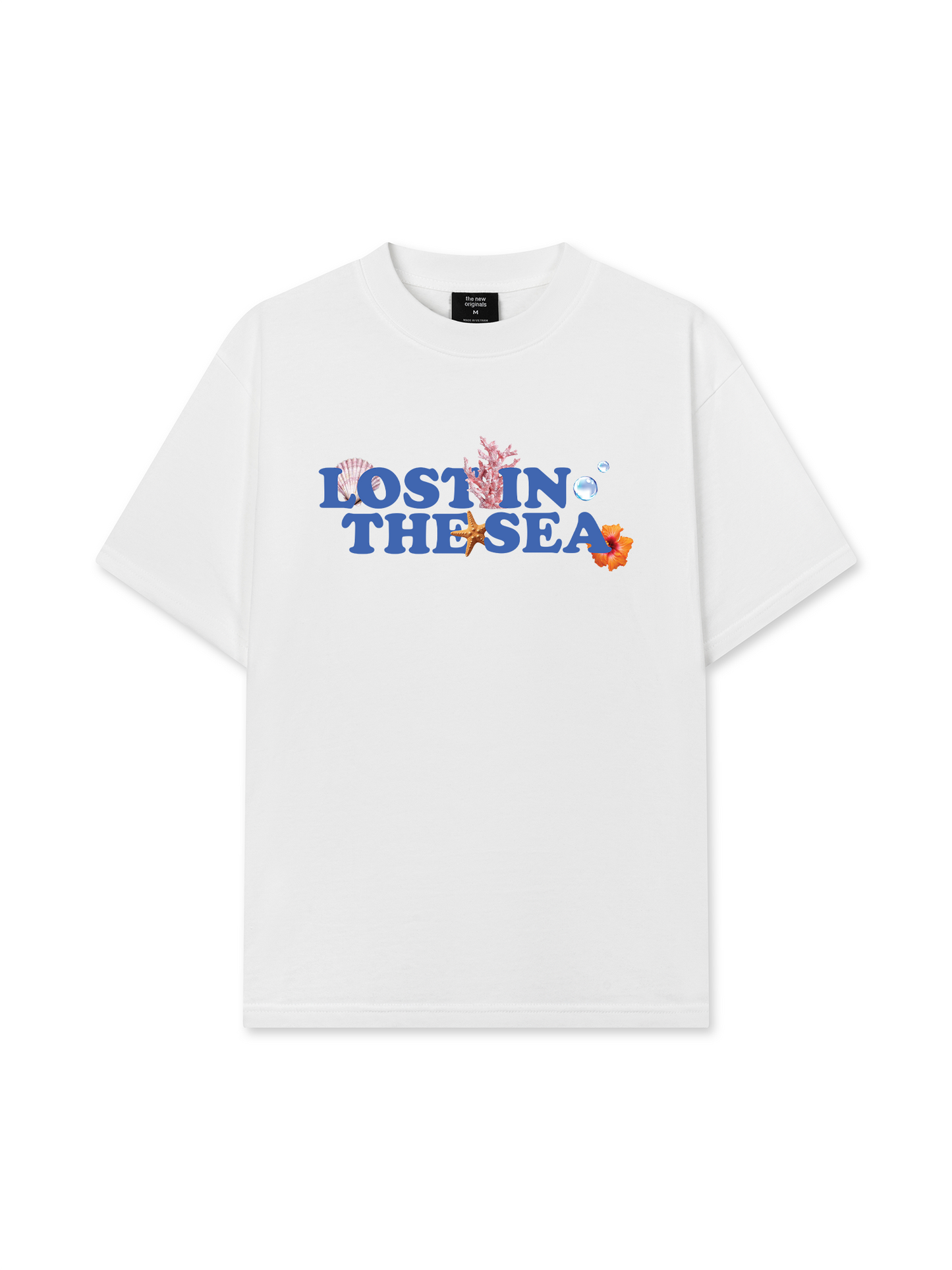 Áo Thun Relaxed Fit Summer Vibes Lost In The Sea