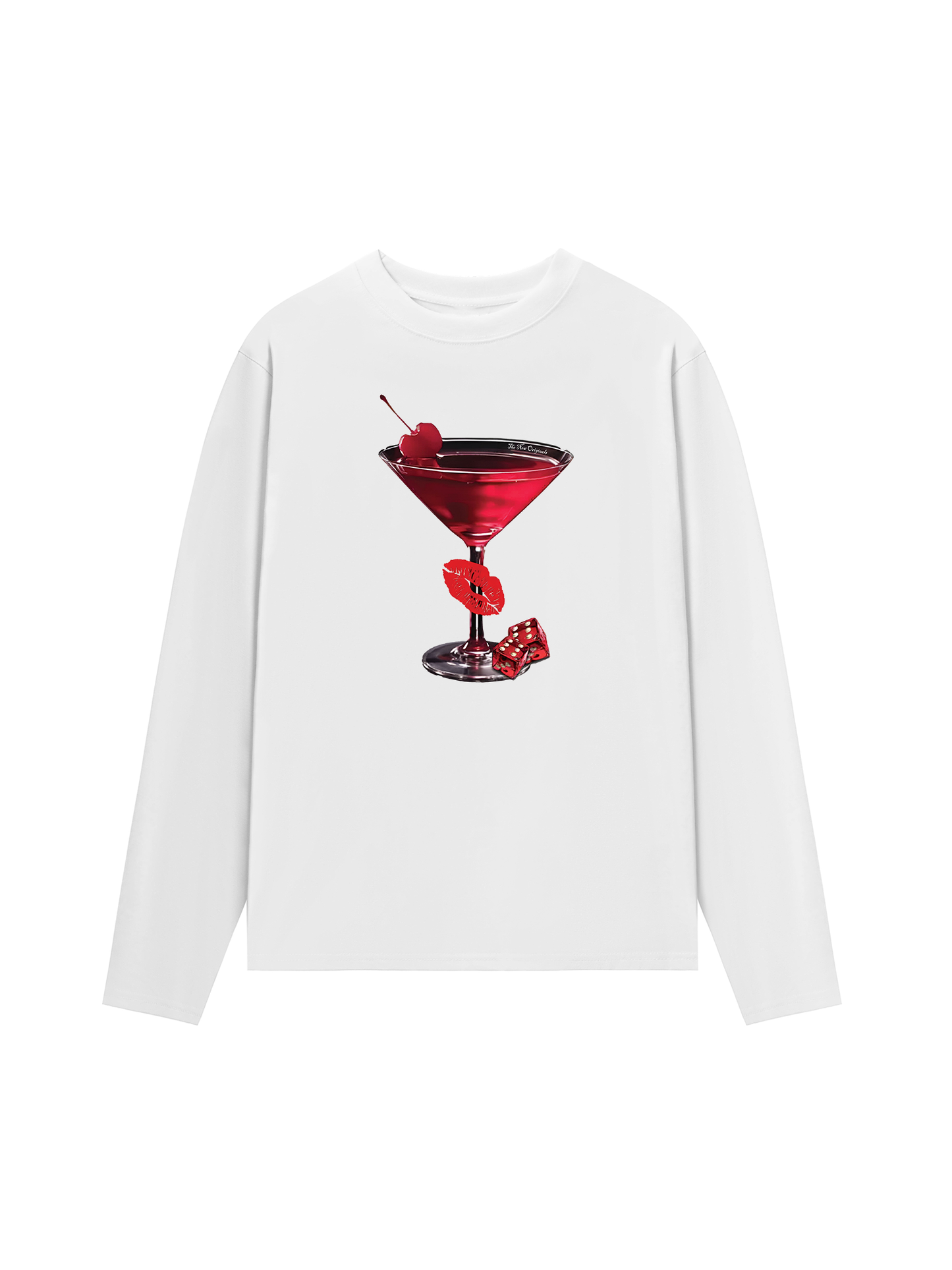 Áo Thun Dài Tay Seductive Night Cherry Goblet
