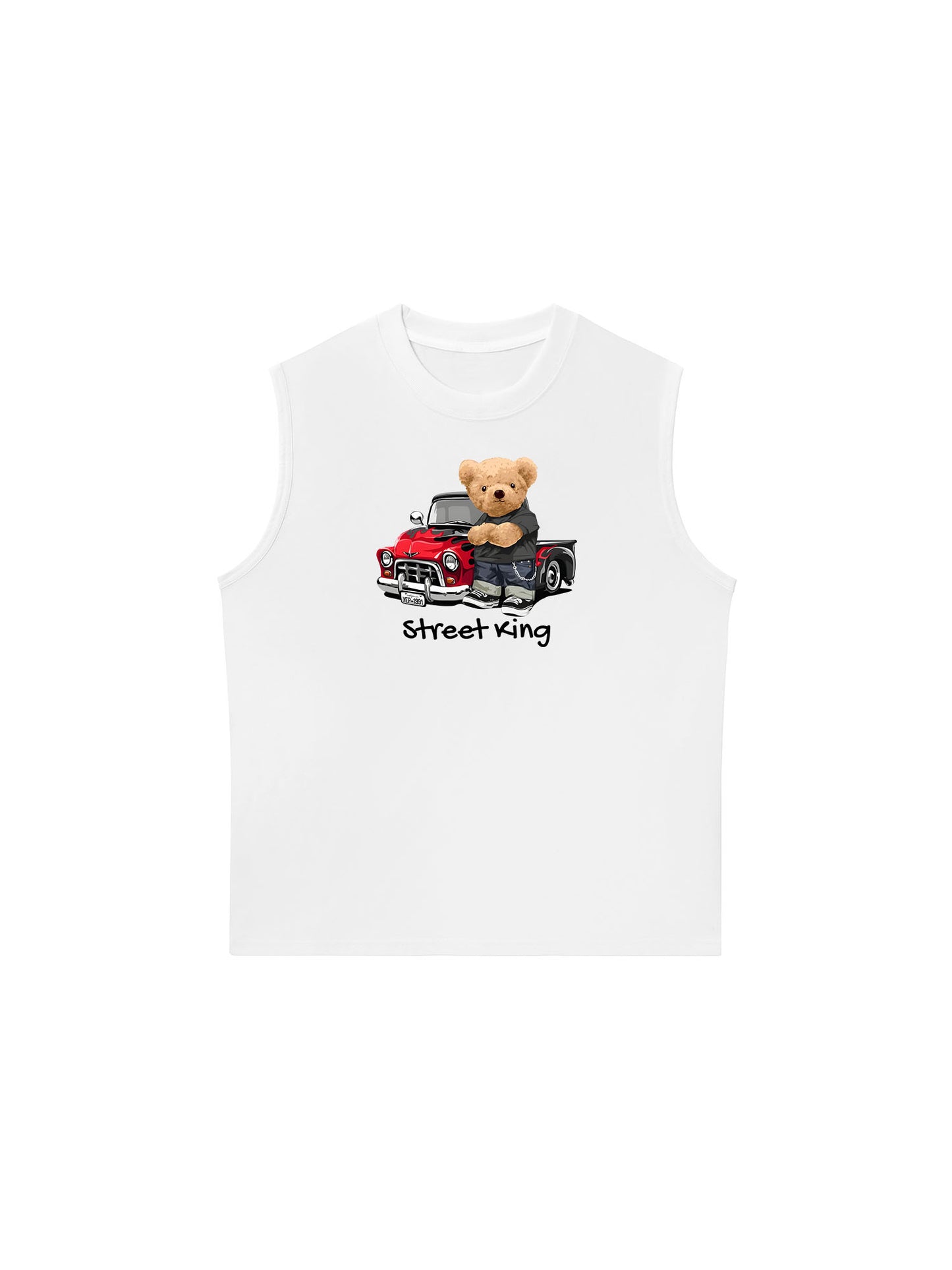 Áo Ba Lỗ Relaxed Fit Street King