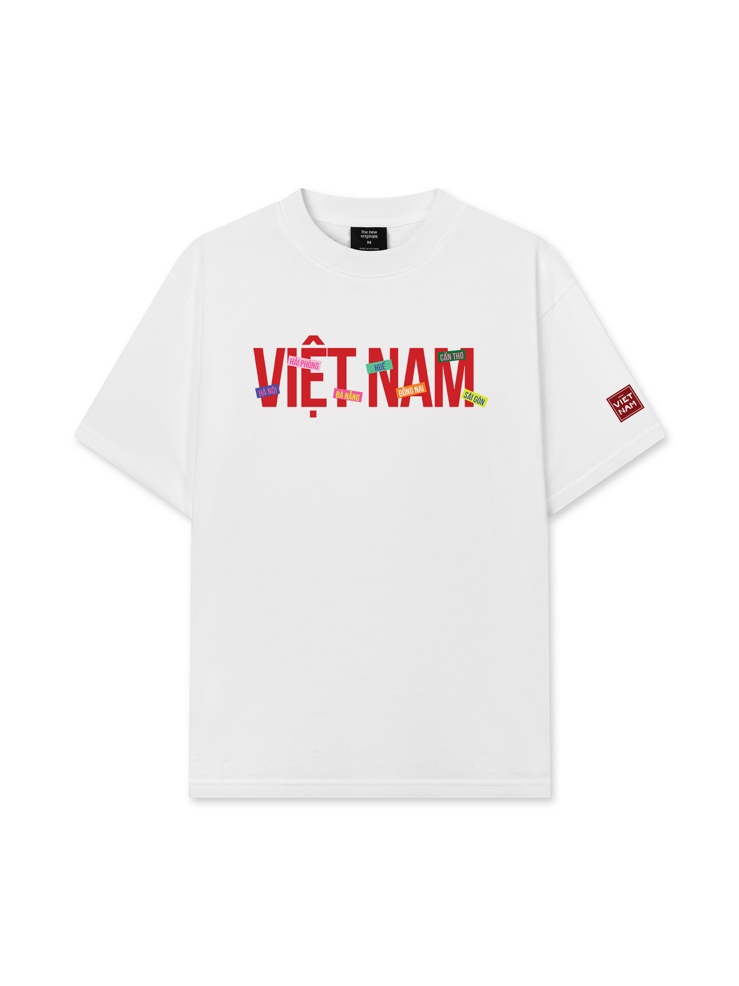 Áo Thun Relaxed Fit Việt Nam 7 Tỉnh Thành