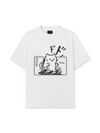 Áo Thun Relaxed Fit Japan Spirit Godzilla Meow