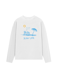 Áo Thun Dài Tay Slow Life