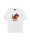 Áo Thun Relaxed Fit Animal Cute Puppy With Cherry