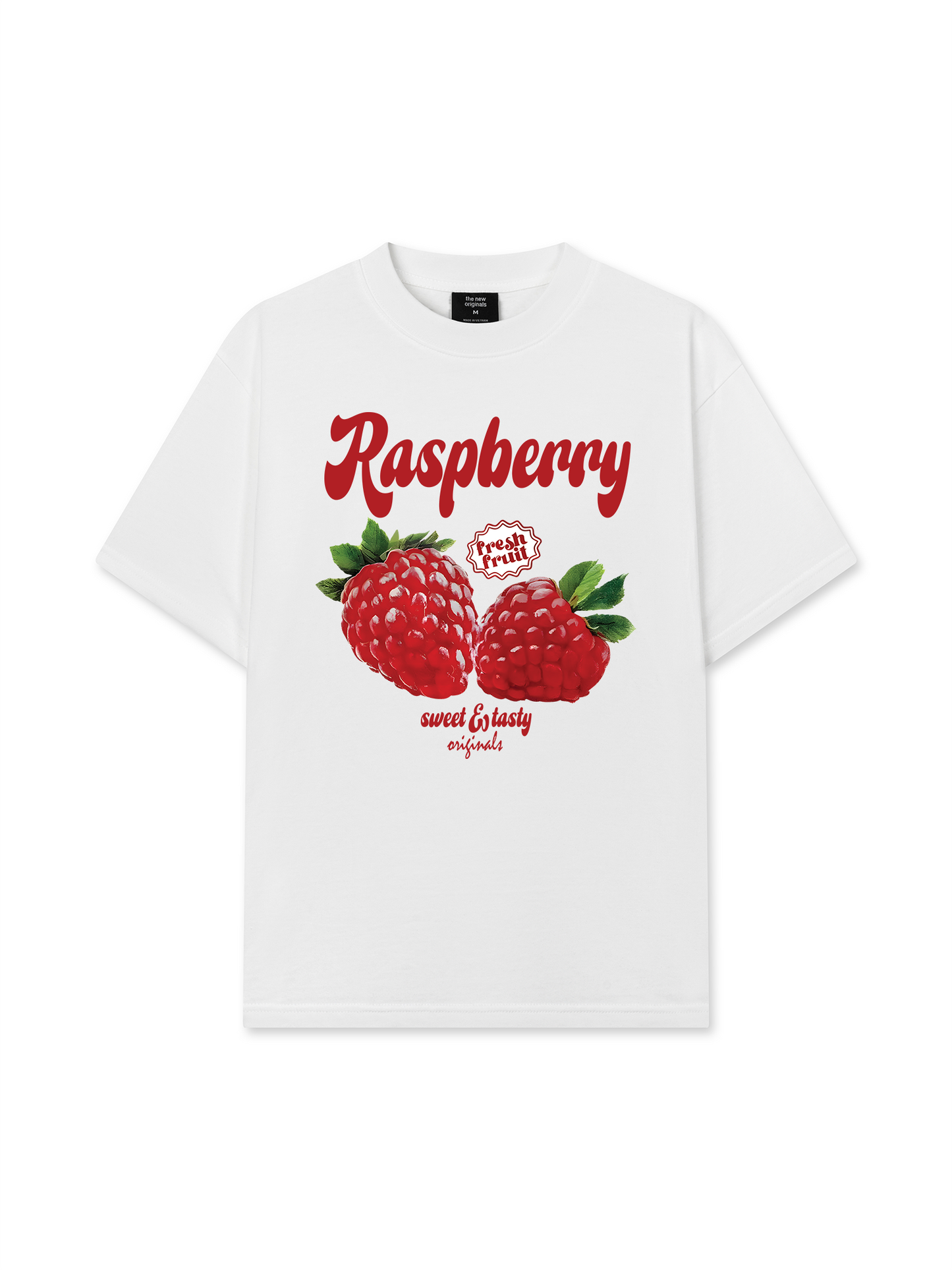 Áo Thun Relaxed Fit Summer Vibes Raspberry